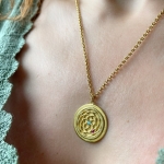 Gold Venus Necklace - Berrin Design -  Eclectic Artisans